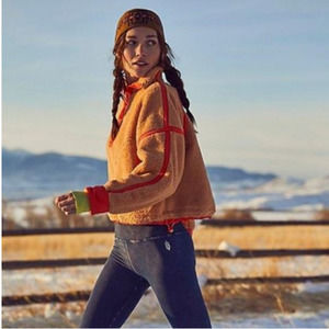 FP MOVEMENT Nantucket Half Zip Pullover Fleece Multicolor size XL